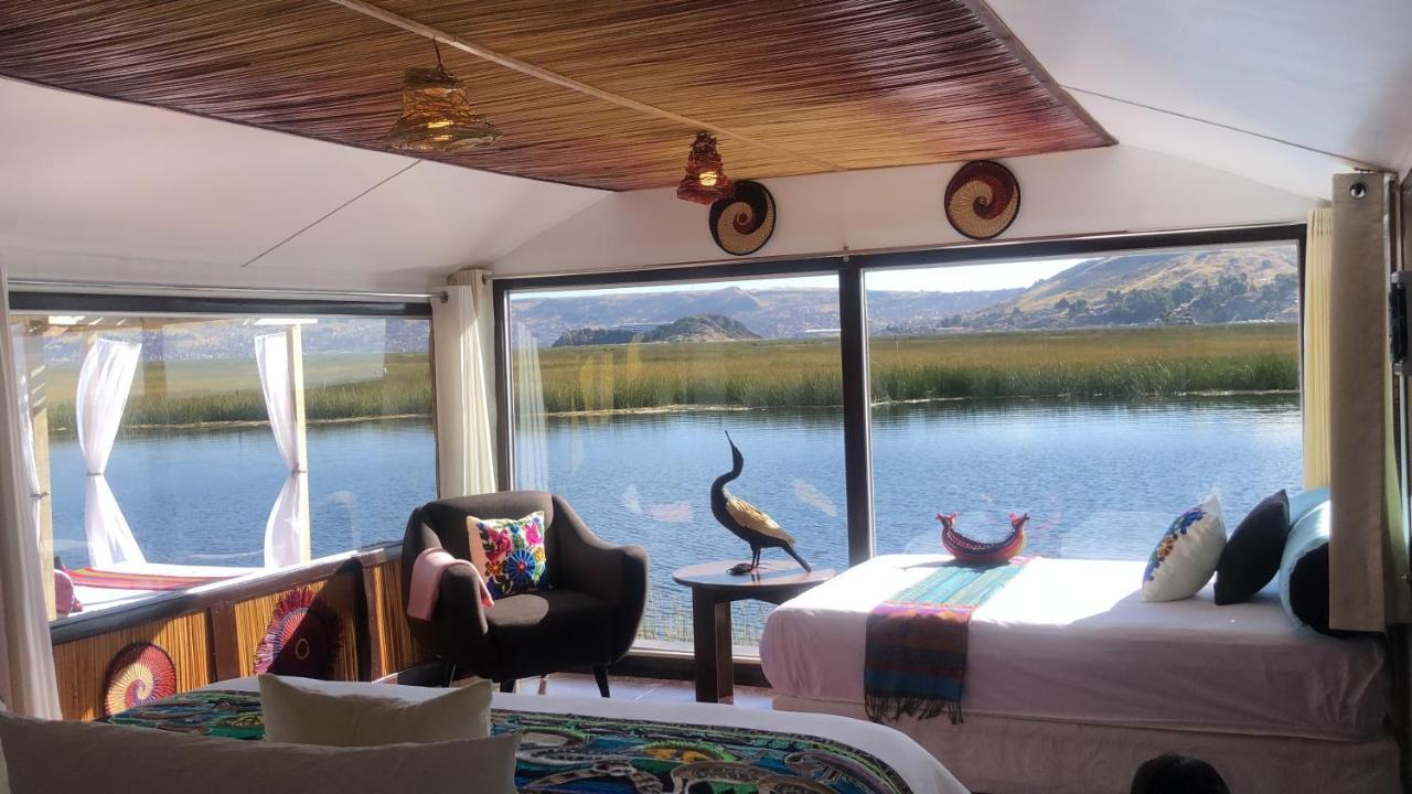 Uros Lodge Peru Puno Extérieur photo