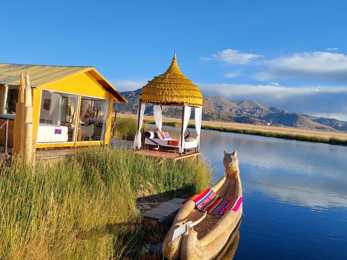 Uros Lodge Peru Puno Extérieur photo