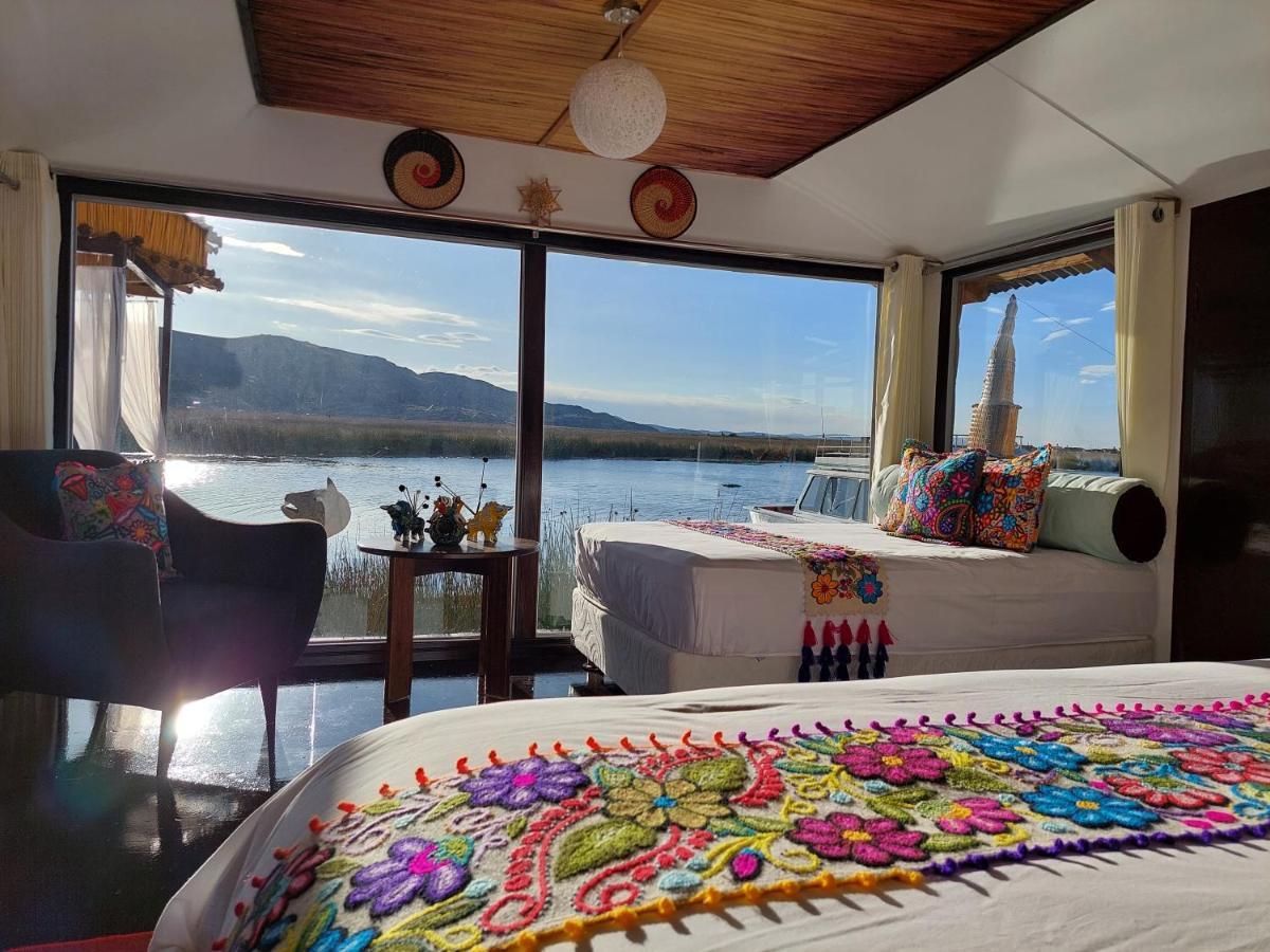 Uros Lodge Peru Puno Extérieur photo