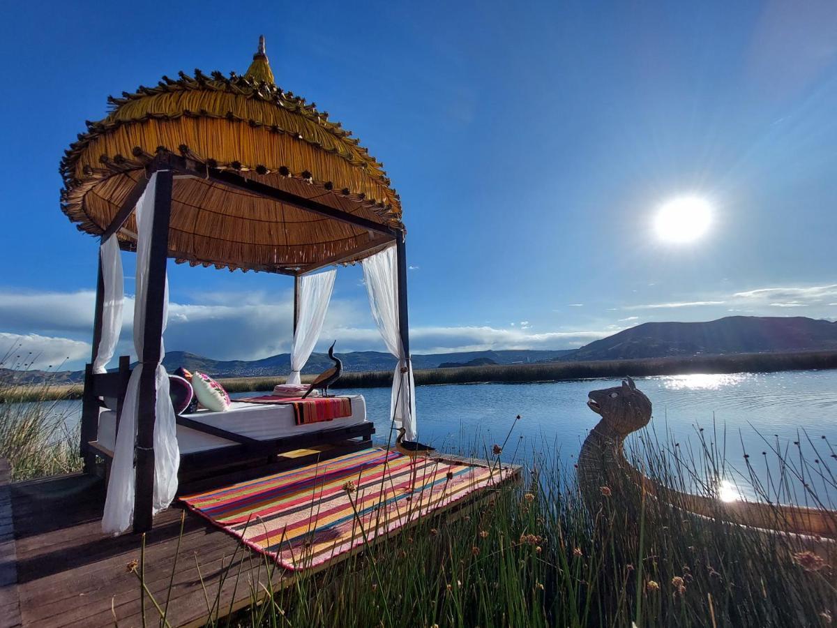 Uros Lodge Peru Puno Extérieur photo