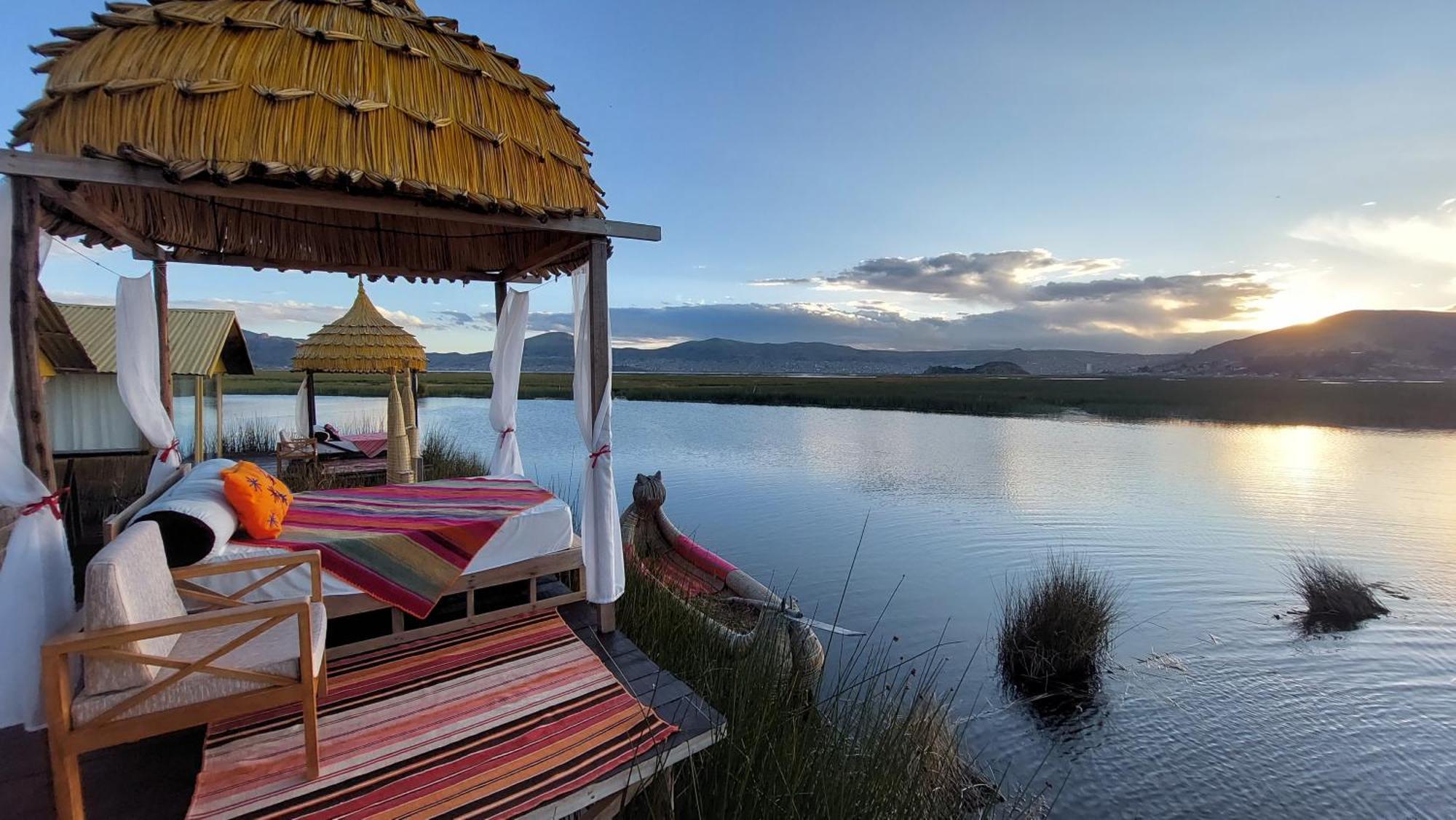 Uros Lodge Peru Puno Extérieur photo