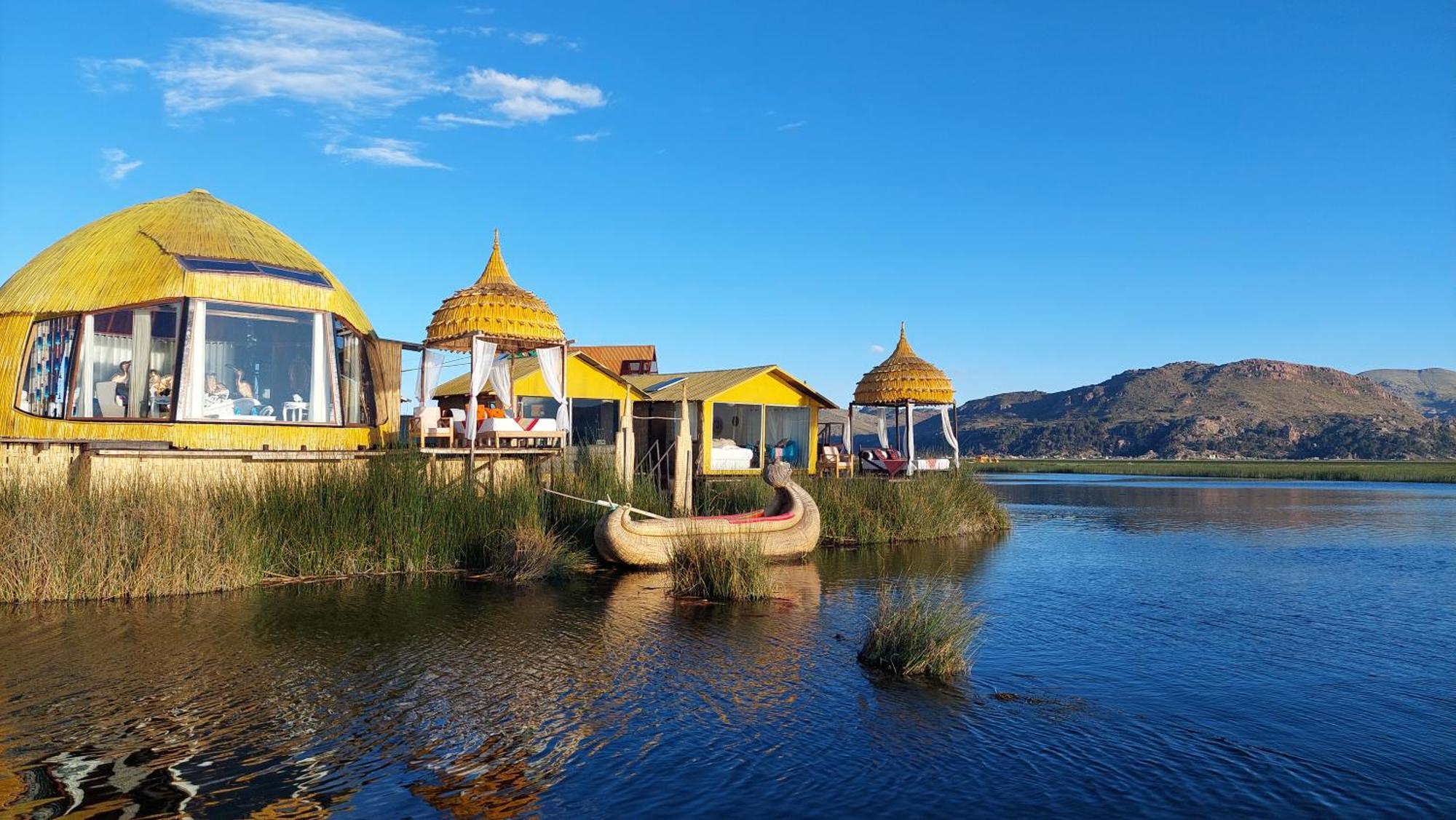 Uros Lodge Peru Puno Extérieur photo