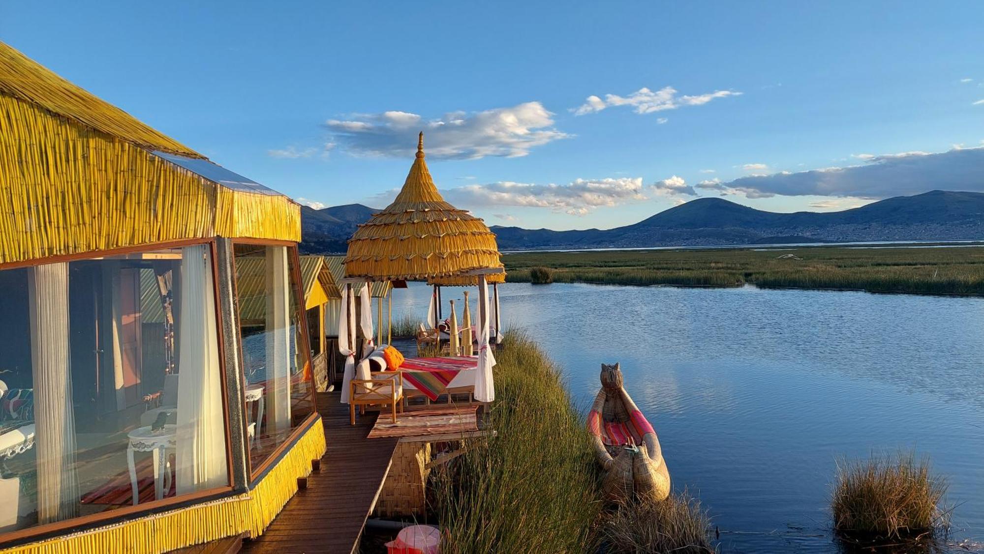 Uros Lodge Peru Puno Extérieur photo