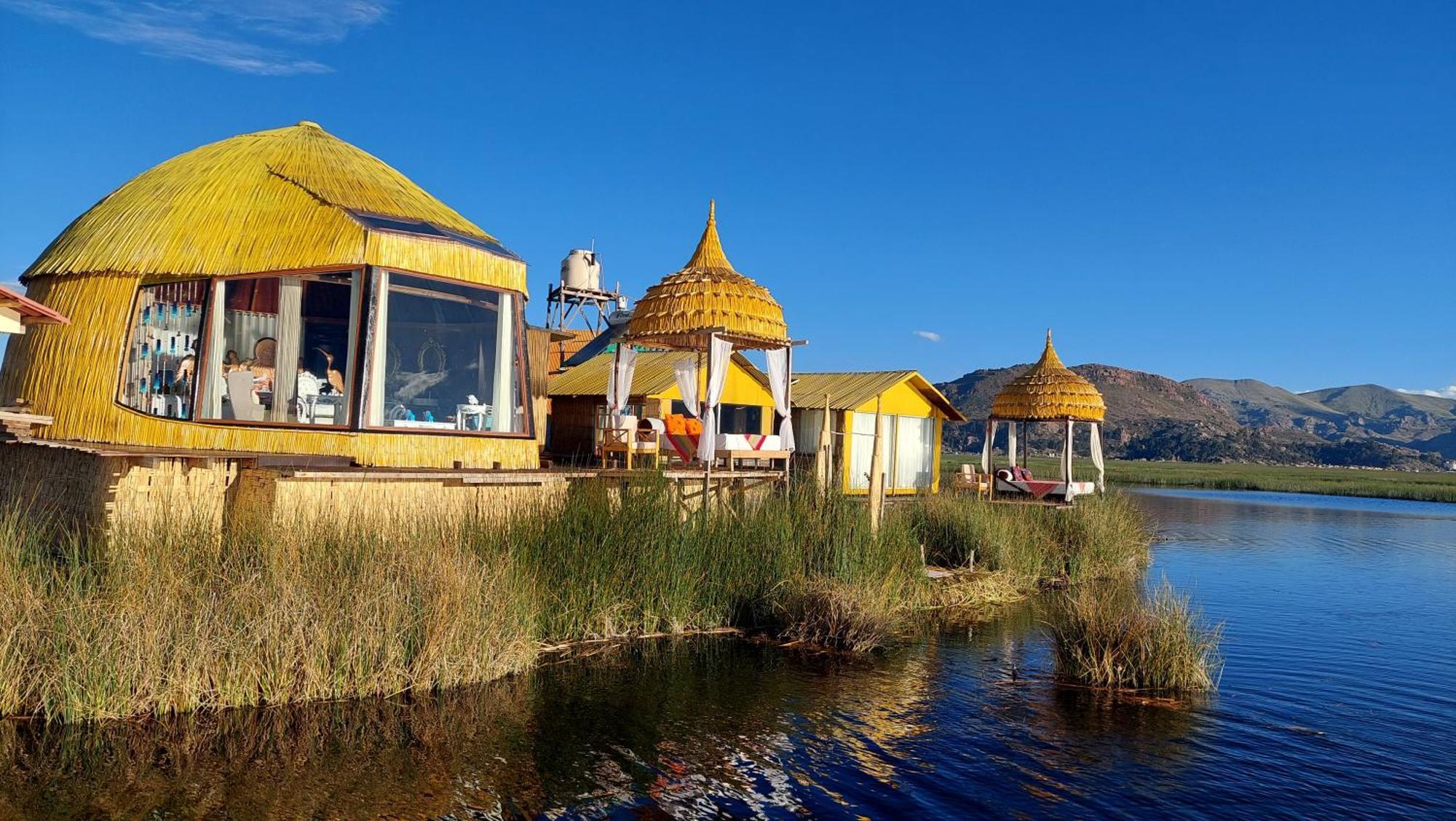 Uros Lodge Peru Puno Extérieur photo