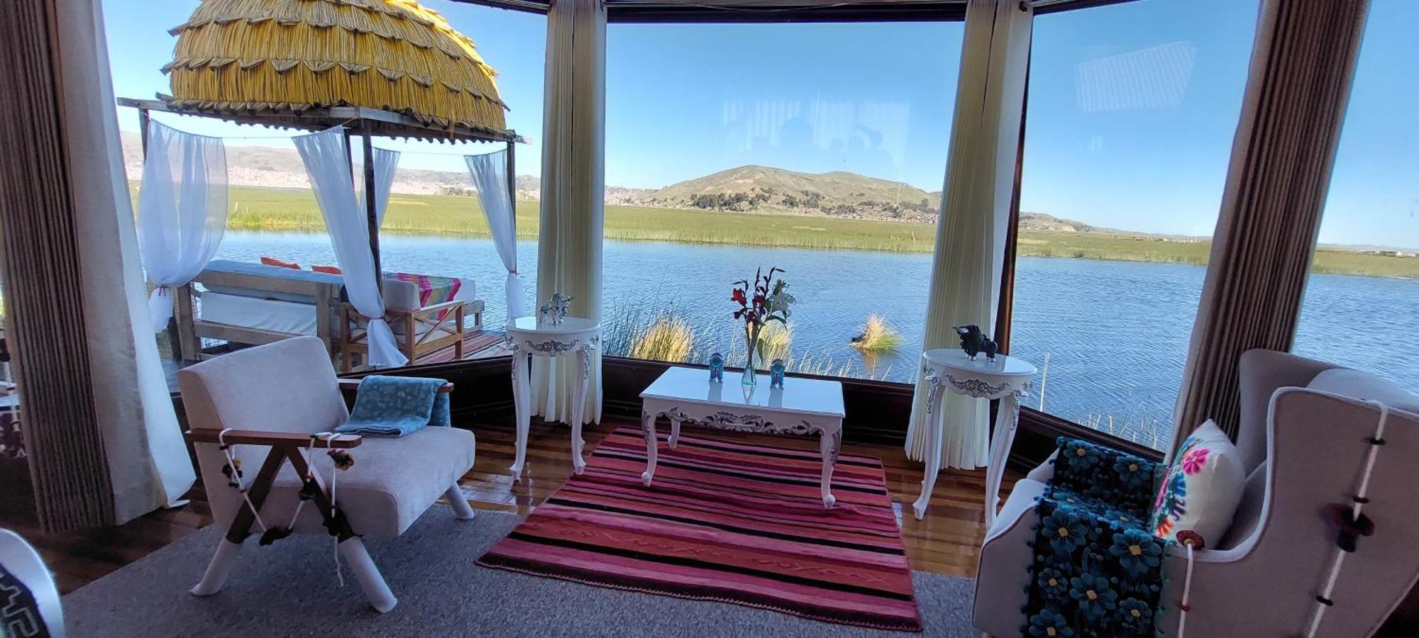 Uros Lodge Peru Puno Extérieur photo